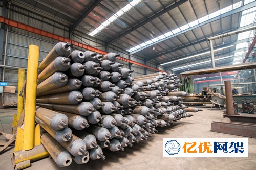 东阳网架抛丸车间